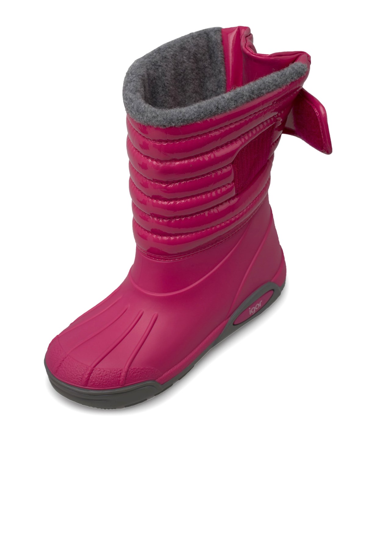 Igor Topo Ski Charol Çocuk Yağmur Çizmesi W10168-007 Pembe