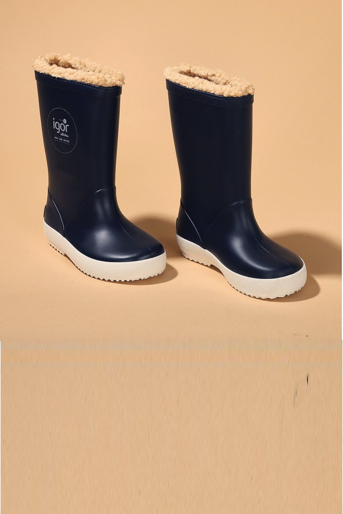 Igor Splash Borreguito Çocuk Yağmur Çizmesi W10207-003 Lacivert