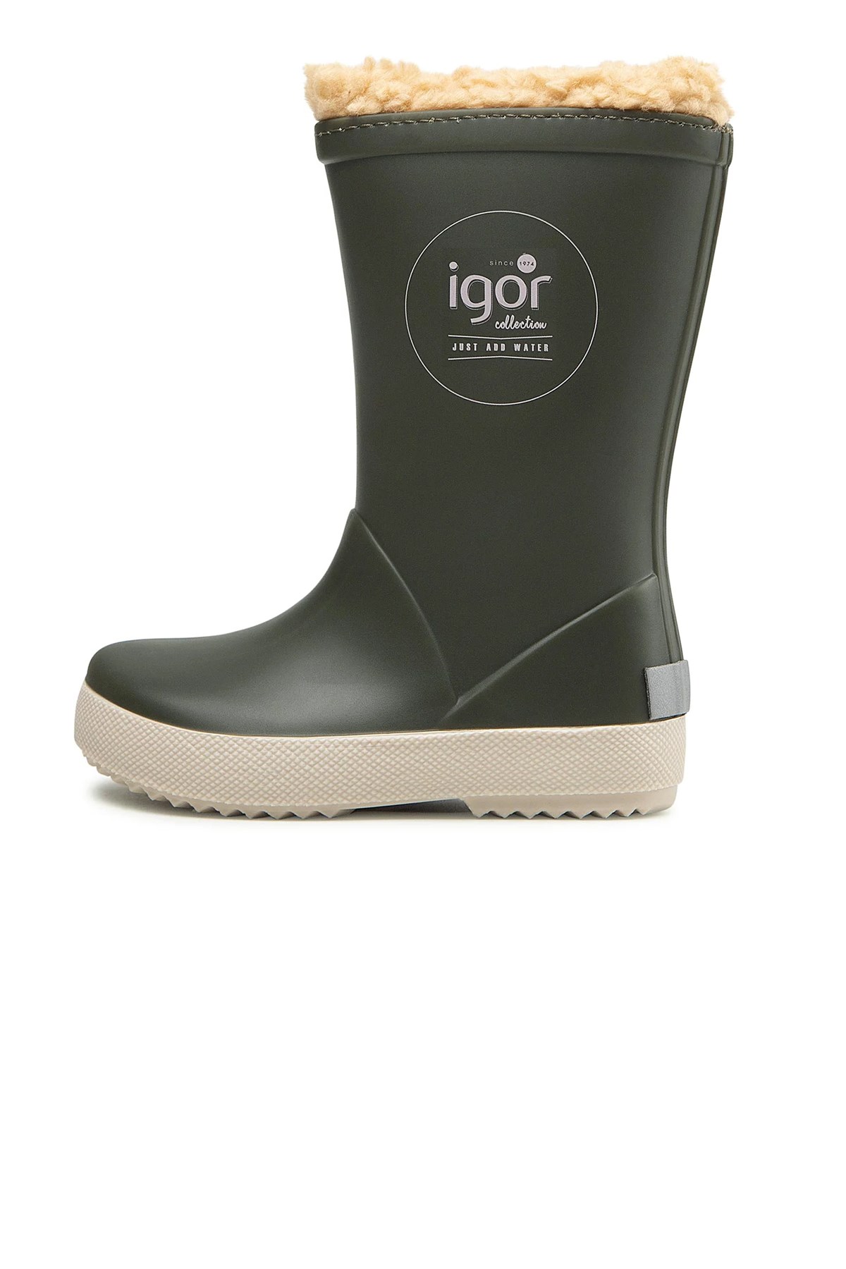 Igor Splash Nautico Borreguito Çocuk Yağmur Çizmesi W10207-042 Haki