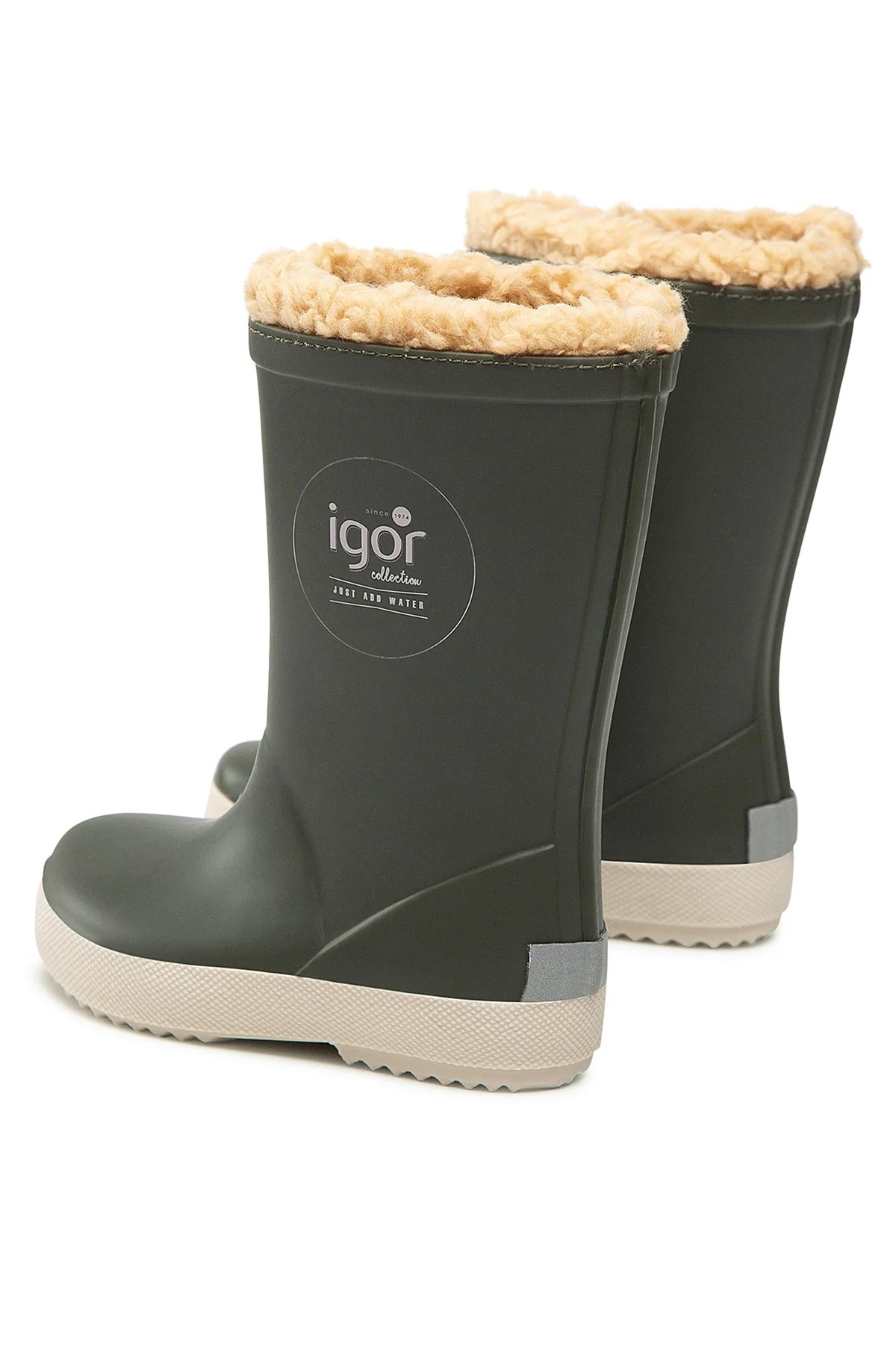 Igor Splash Nautico Borreguito Çocuk Yağmur Çizmesi W10207-042 Haki