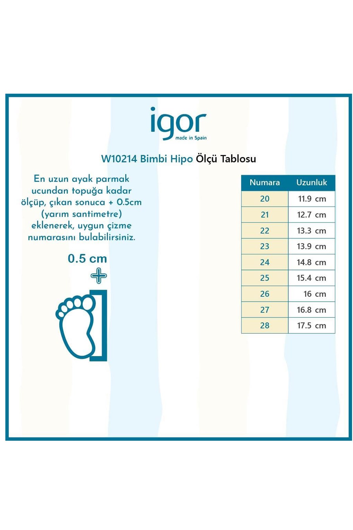 Igor Bimbi Hipo Çocuk Çizme W10214-006 Mavi