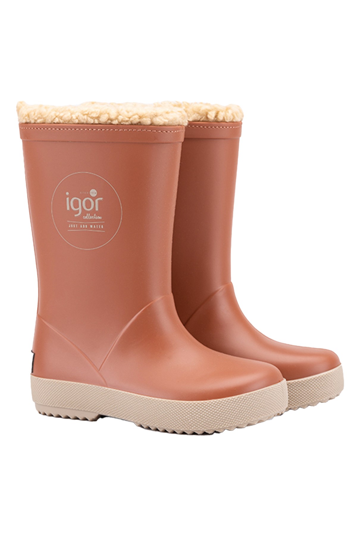 Igor Splash Dk Borreguito Çocuk Yağmur Çizmesi W10293-Tej Bej