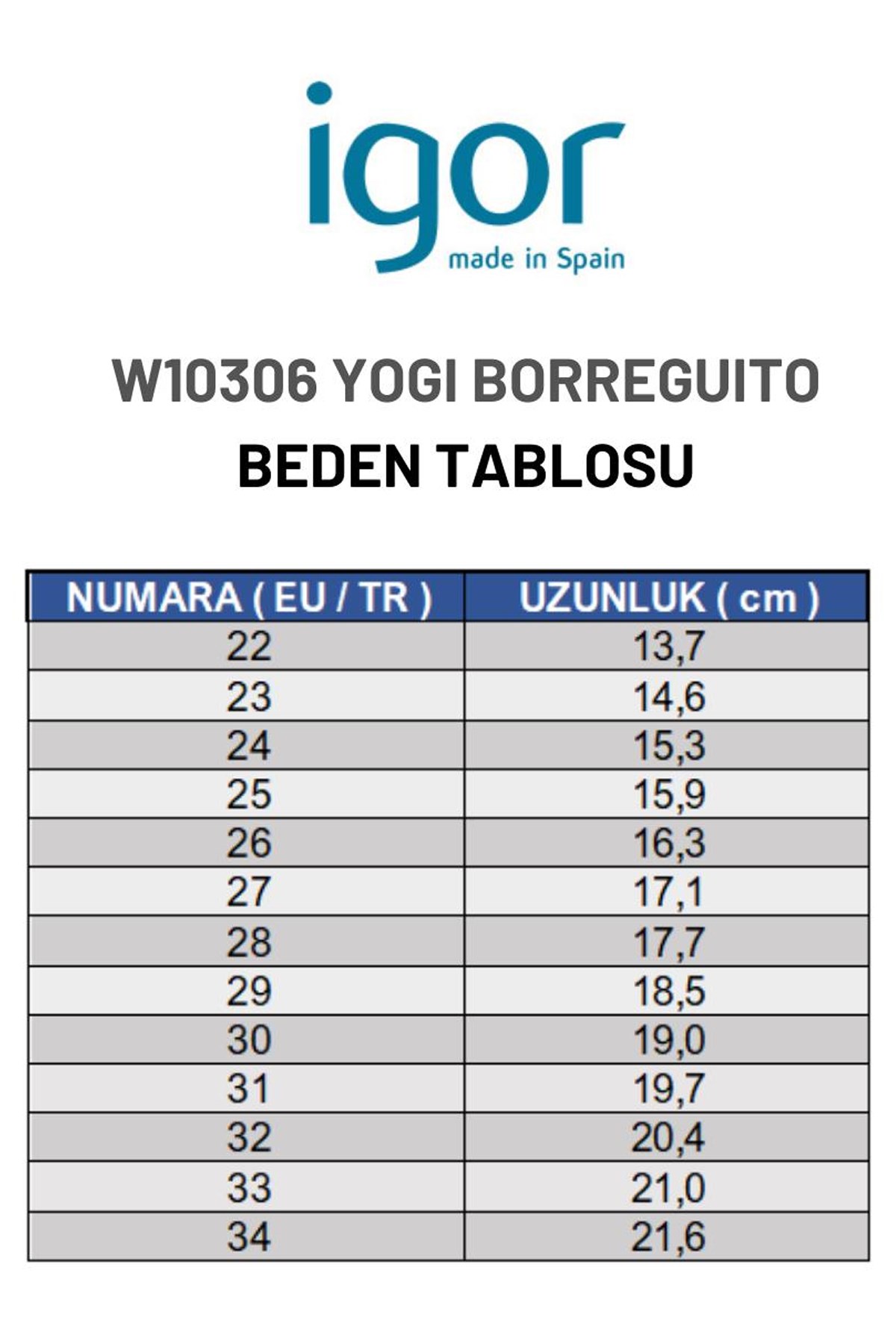 Igor Yogi Borreguito Çocuk Çizme W10306-004 Bej