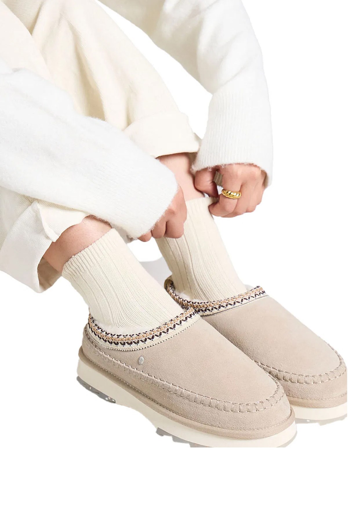 Emu Australia Sharky Adventure Scuff Ayakkabı W13239-91 Gri