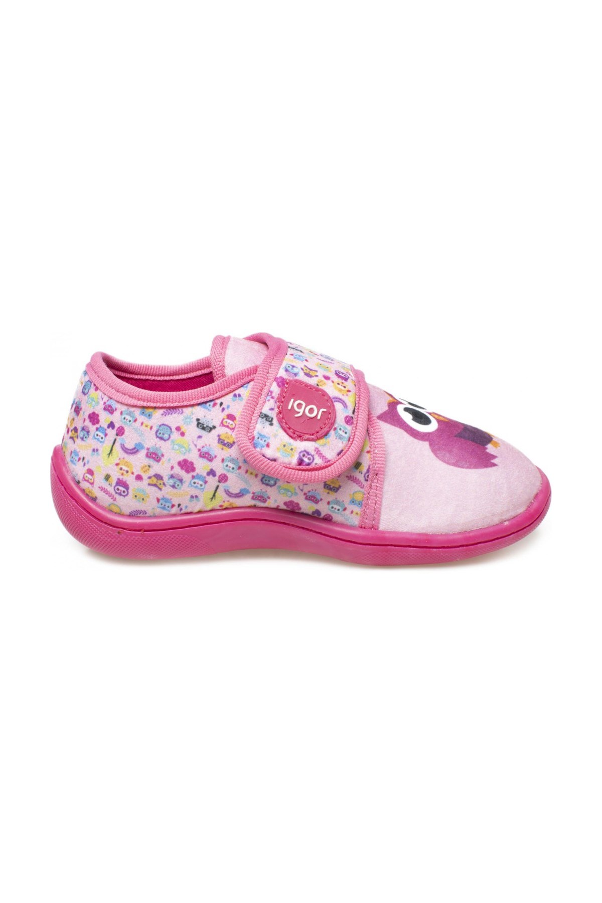 Igor Snoopy Face Çocuk Panduf W20124-Owl Pembe