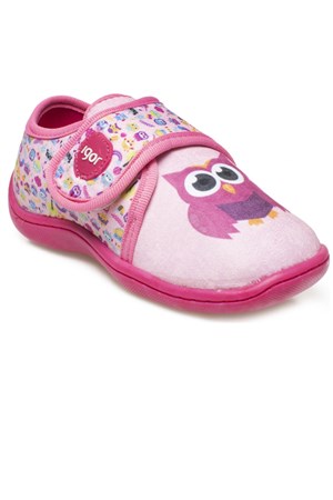 Igor Snoopy Face Çocuk Panduf W20124-Owl Pembe