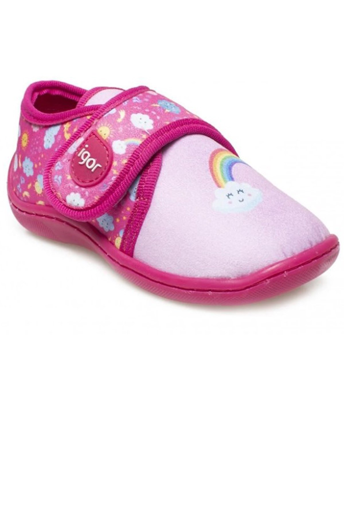 Igor Snoopy Face Çocuk Panduf W20124-Pink Pembe