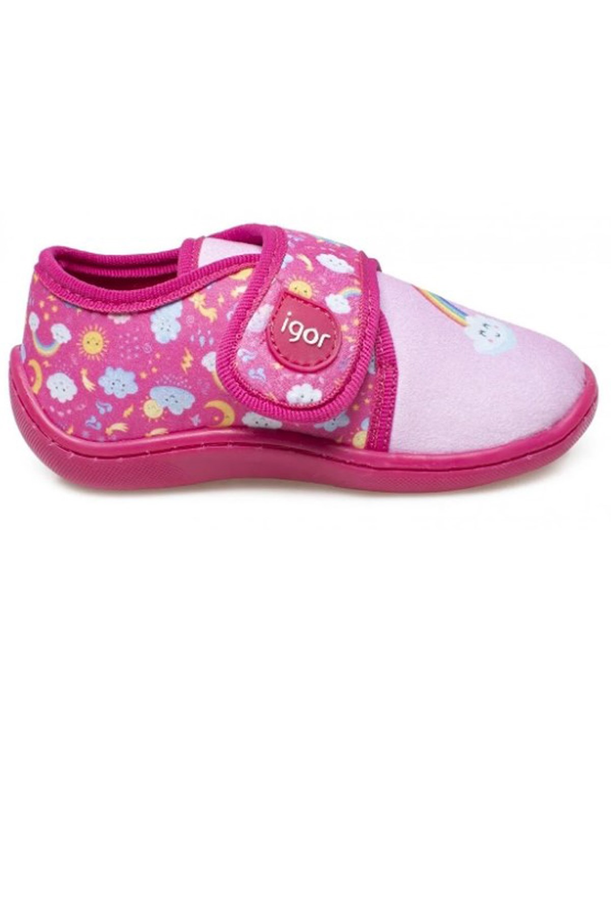 Igor Snoopy Face Çocuk Panduf W20124-Pink Pembe