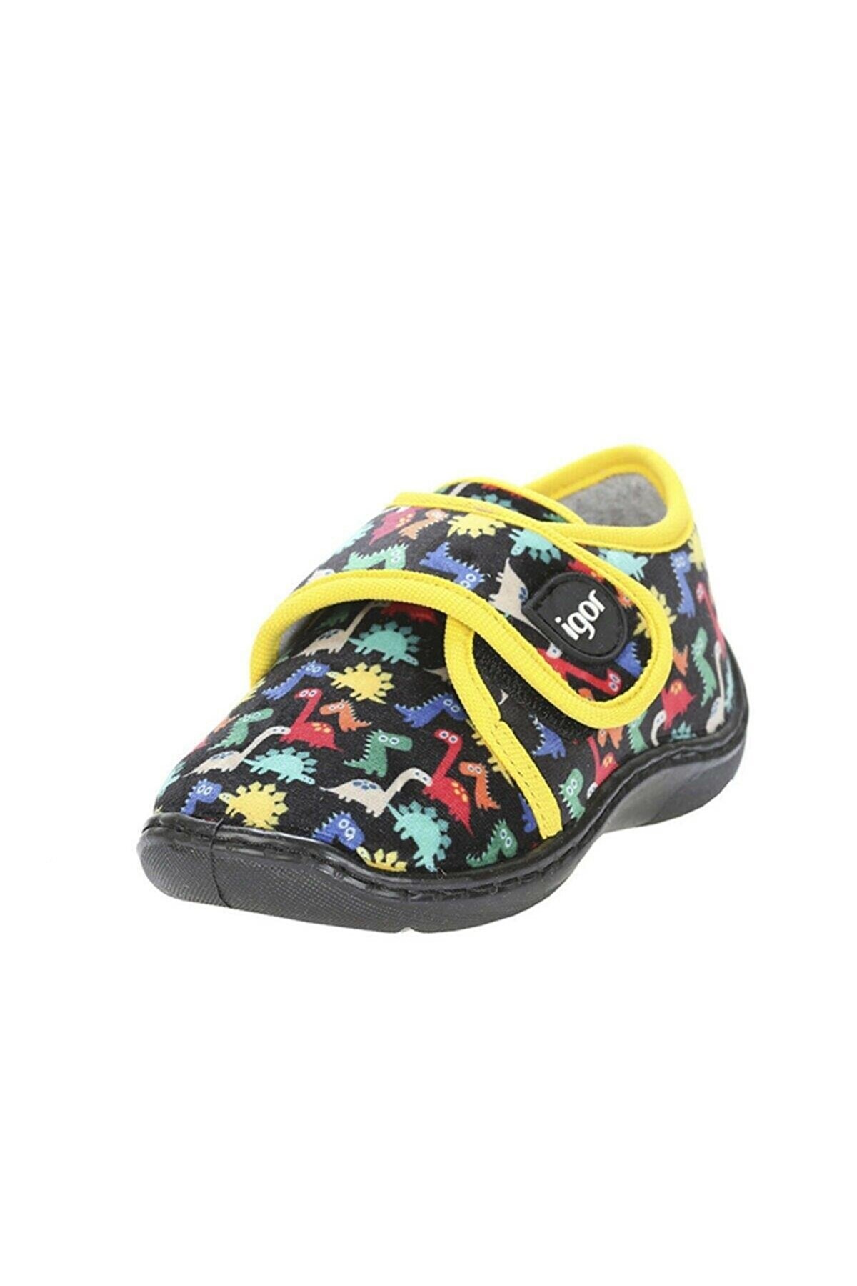Igor Snoopy Art Çocuk Panduf W20125-Dino Siyah