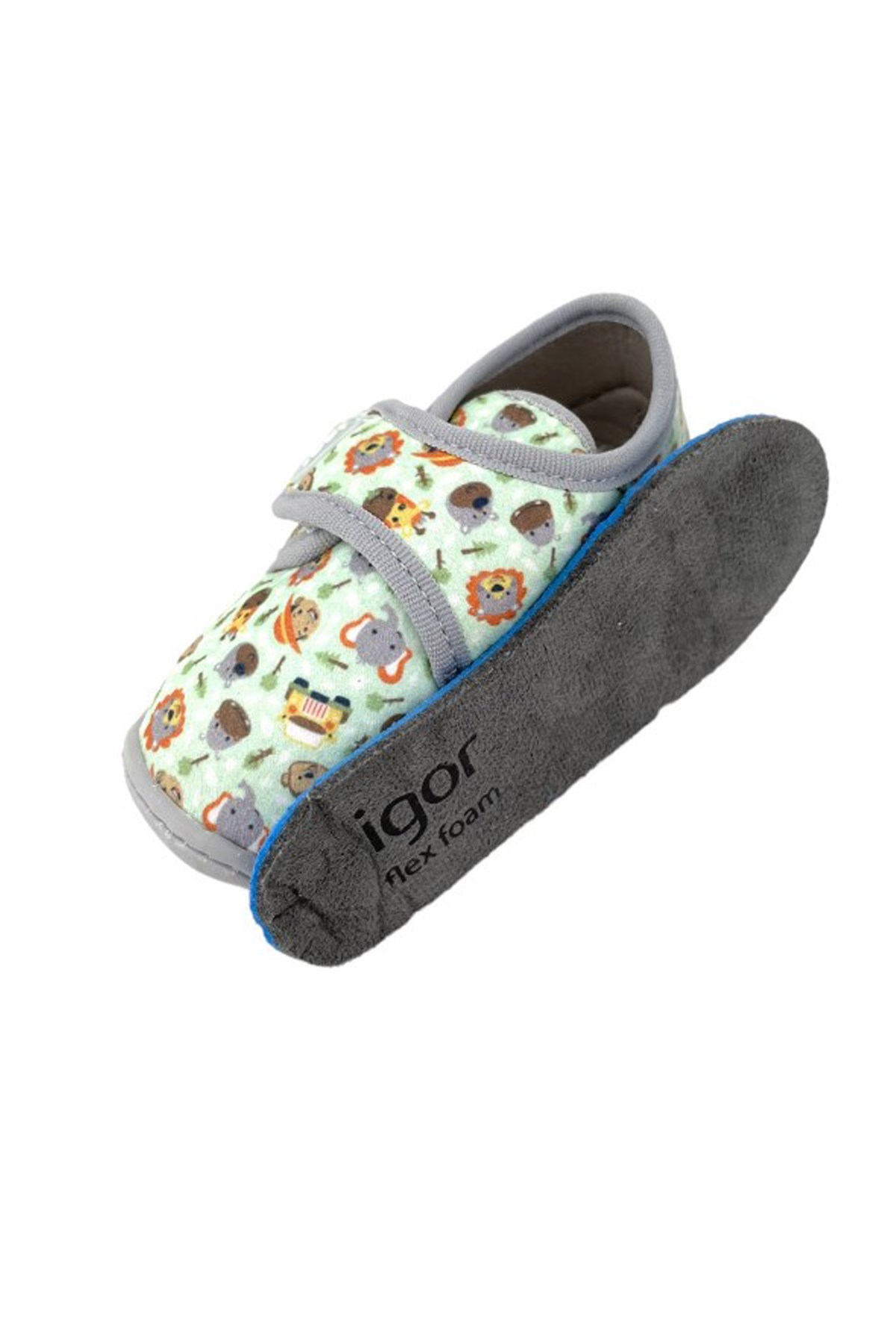 Igor Snoopy Art Çocuk Panduf W20125-Safari Yeşil