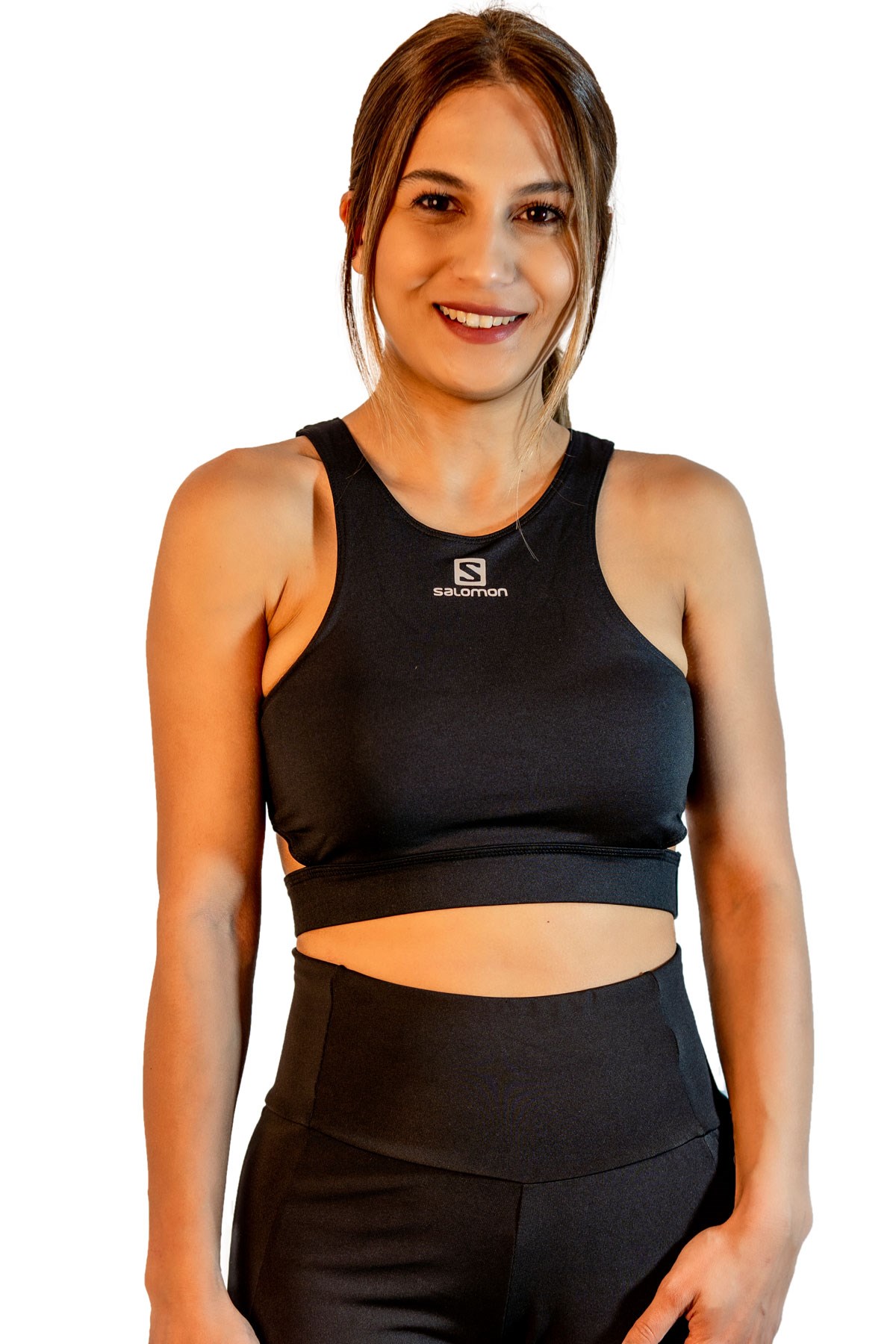 Salomon Skyline Fitness Bra  W90WSKYLINE Siyah