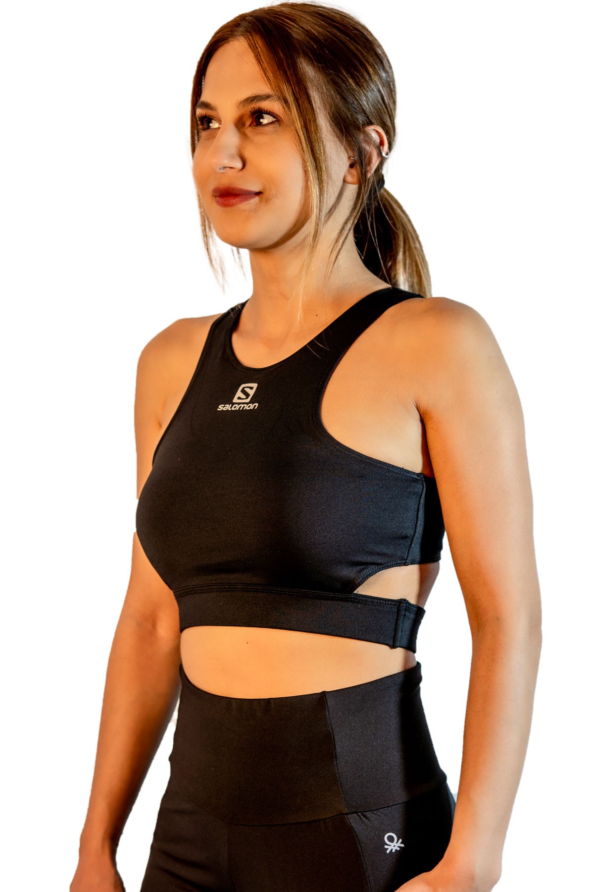 Salomon Skyline Fitness Bra  W90WSKYLINE Siyah