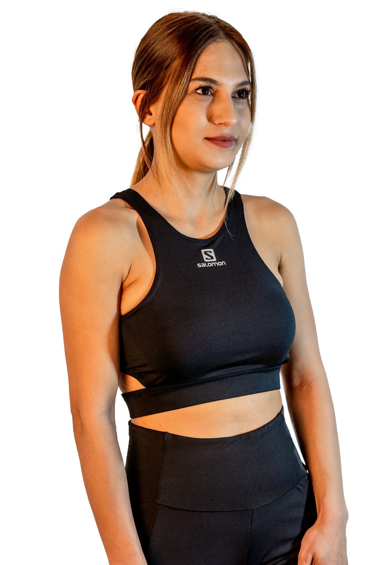 Salomon Skyline Fitness Bra  W90WSKYLINE Siyah