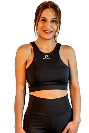 Salomon Skyline Fitness Bra  W90WSKYLINE Siyah