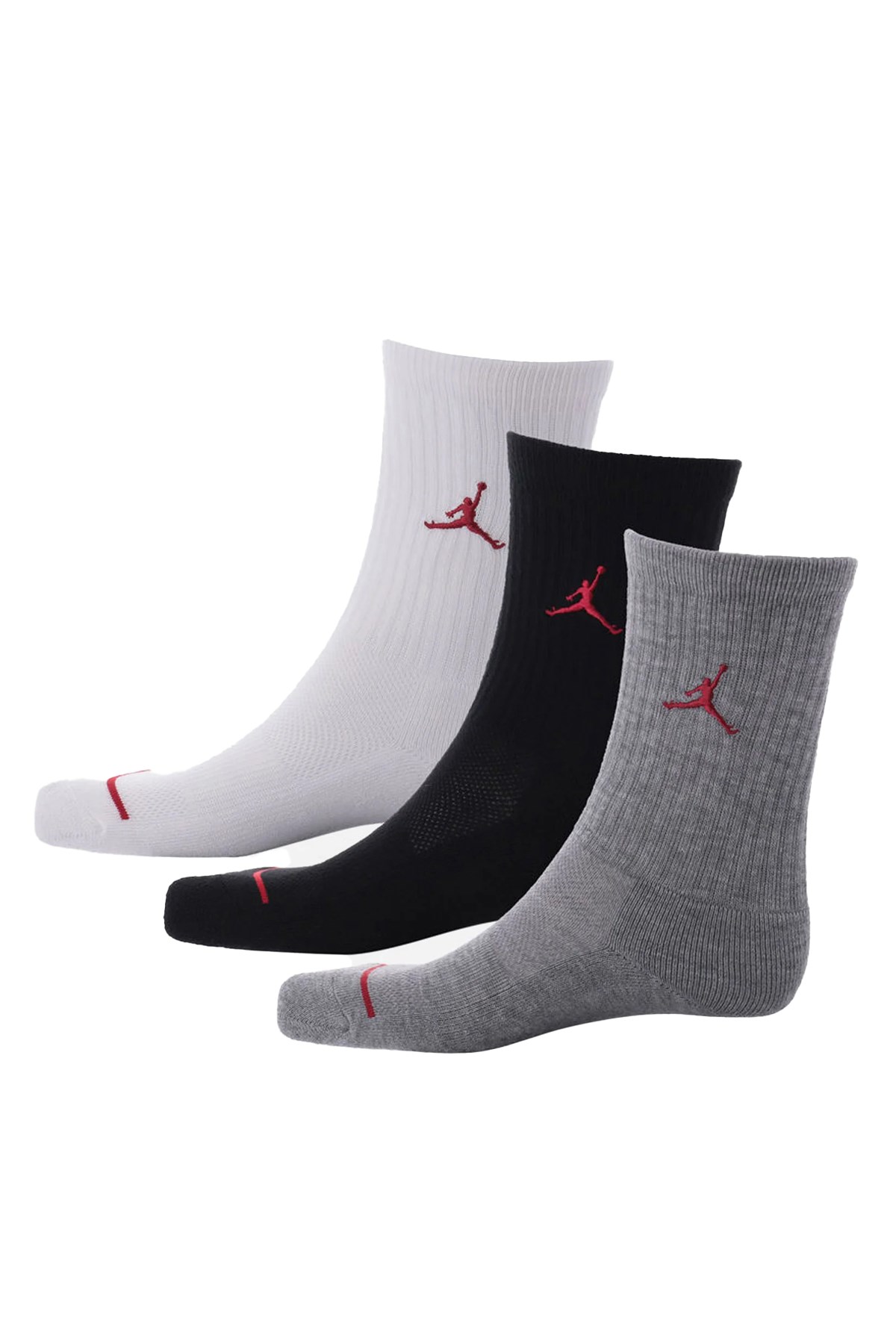 Nike Jhn Jordan Jumpman Çocuk Basketbol Çorabı WJ0010-042 Gri