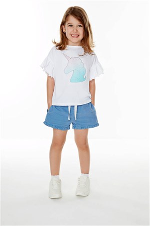 Wonder Kids Toodler Kız Çocuk 2'li Takım WK19SS7138