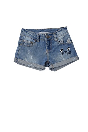 Wonder Kids Toodler Çocuk Denim Şort WK19SS7161