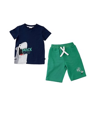 Wonder Kids Toodler Erkek Çocuk 2 li Takım WK19SS7242