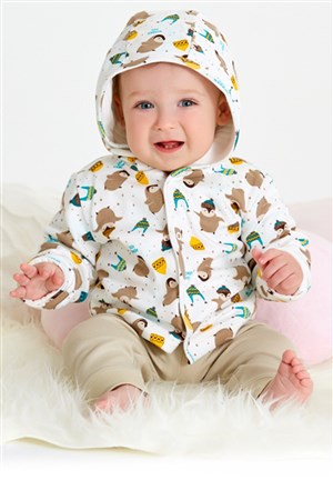 Wonder Kids Yenidoğan Erkek Bebek Hırka WK20AW3063