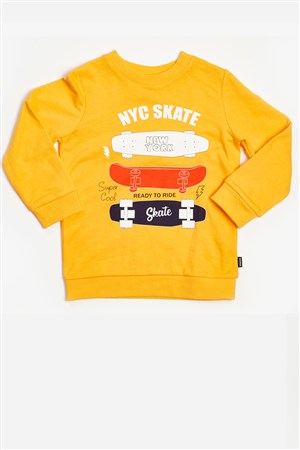 Wonder Kids Toodler Erkek Çocuk Sweatshirt WK20AW5014-S