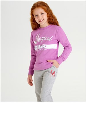 Wonder Kids Çocuk Eşofman Altı WK20AW7015-G