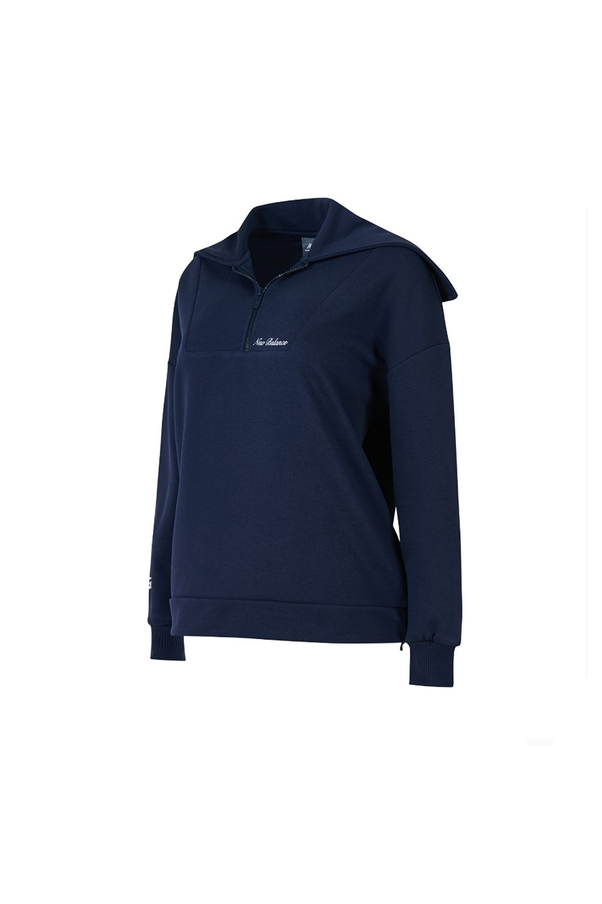 New Balance Lifestyle Kadın Sweatshirt WNC1609-AVI Lacivert
