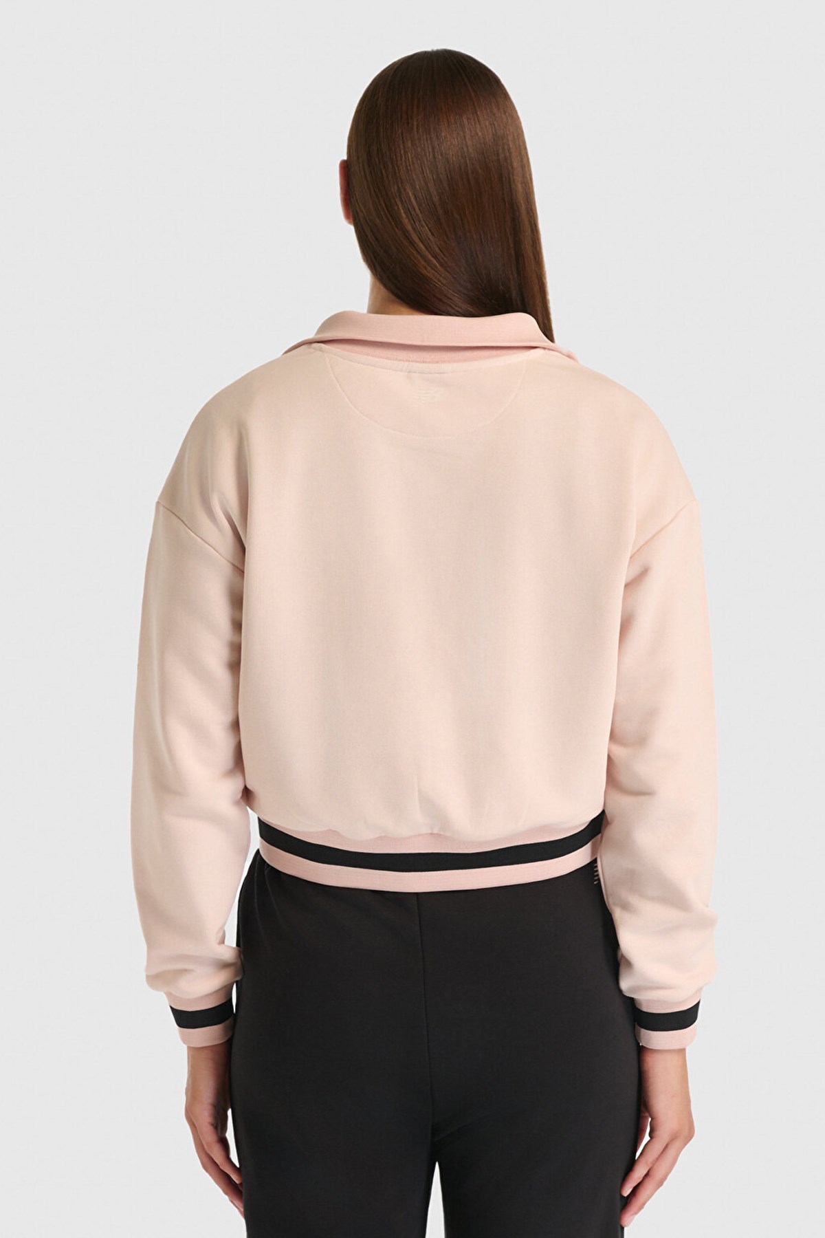New Balance Lifestyle Kadın Sweatshirt WNJ3509-SOI Pembe