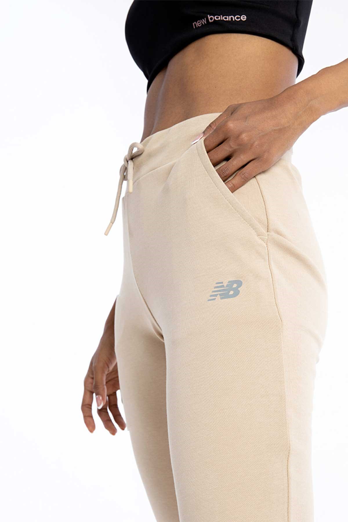 New Balance Lifestyle Kadın Eşofman Altı WNP1974-MOP Bej