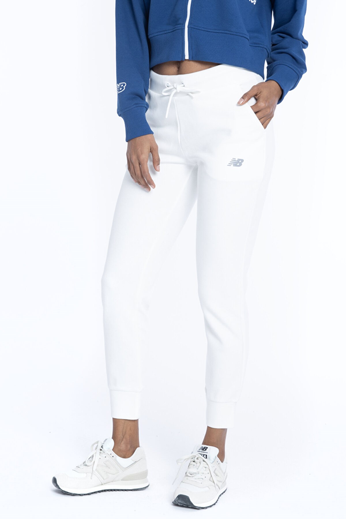 New Balance Lifestyle Kadın Eşofman Altı WNP1974-WT Beyaz