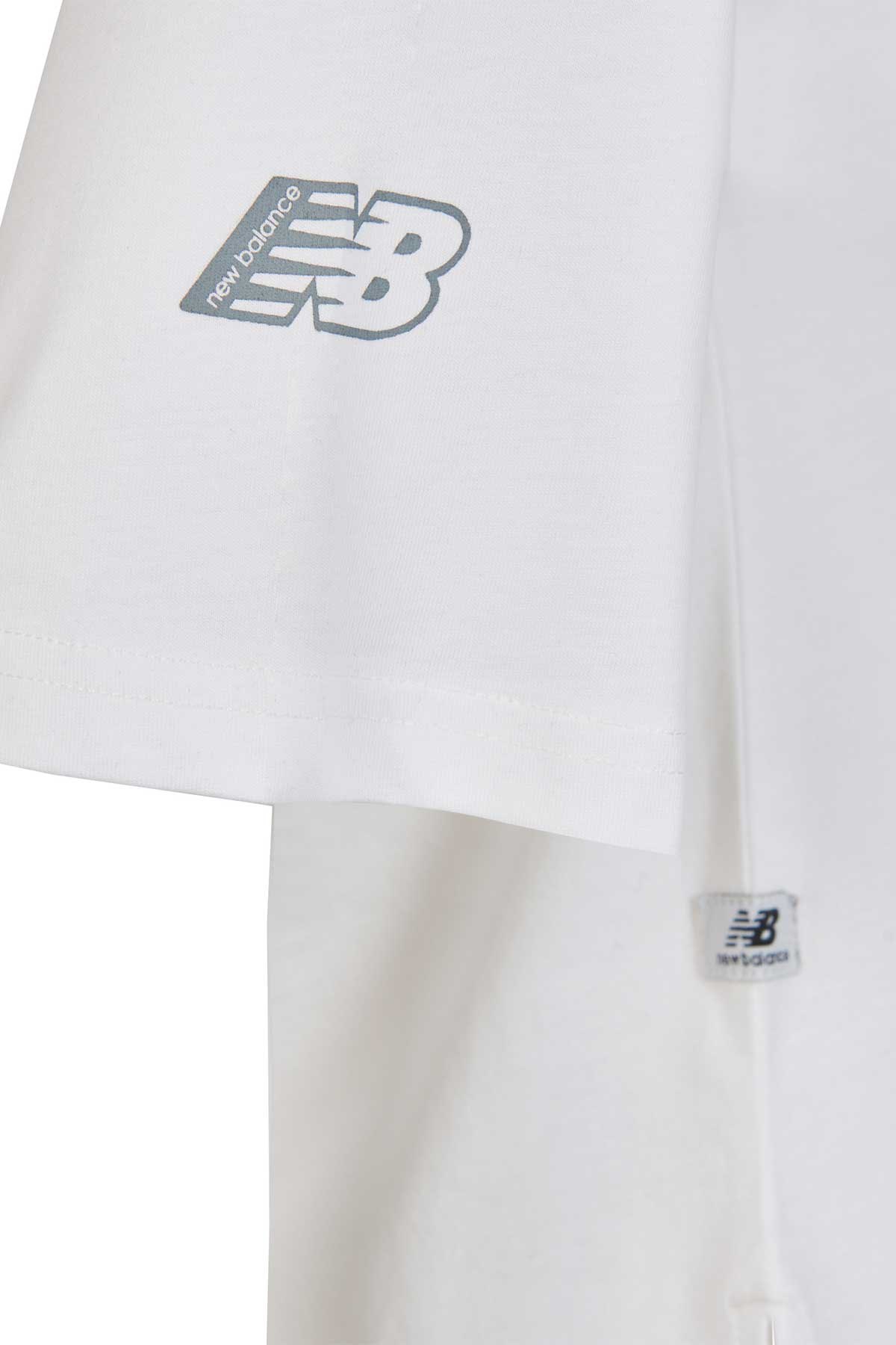 New Balance Lifestyle Kadın Tişört WNT1340-WT Beyaz