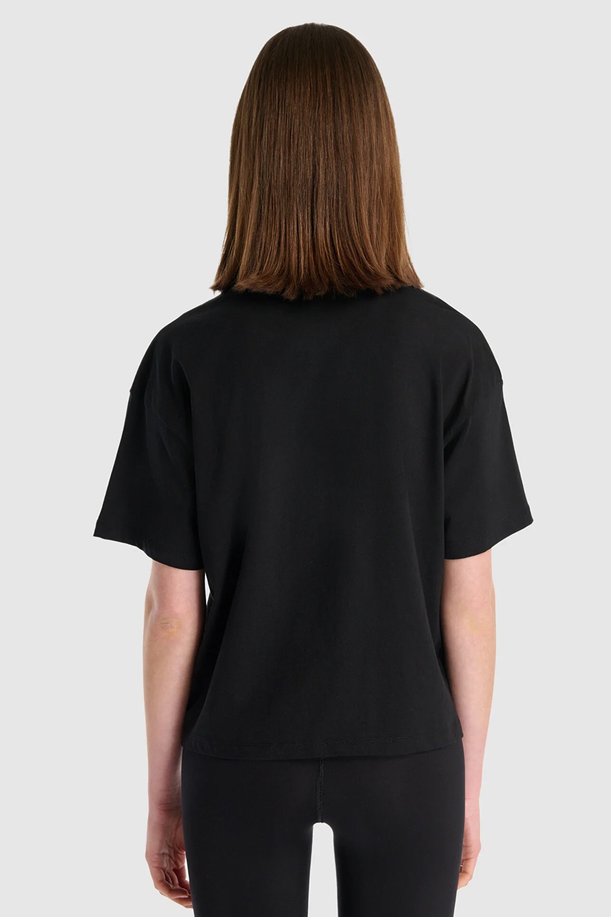 New Balance Kadın Tişört Wnt1520-Bk Siyah