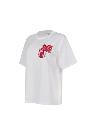 New Balance Lifestyle Kadın Tişört WNT1636-WT