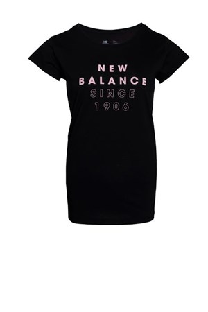 New Balalnce 1906 Kadın Tişört Wps004-Bk