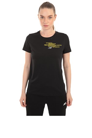 New Balance Women'S Tee Kadın Tişört WPT030-BK