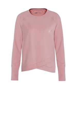 New Balance Sweatshirt Kadın Sweatshirt WTH2024-PNK