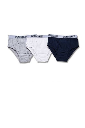 Wonder Kids Çocuk 3'Lü Slip WUK6105
