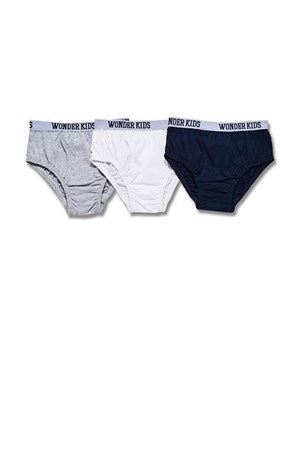 Wonder Kids Çocuk 3'Lü Slip WUT4105
