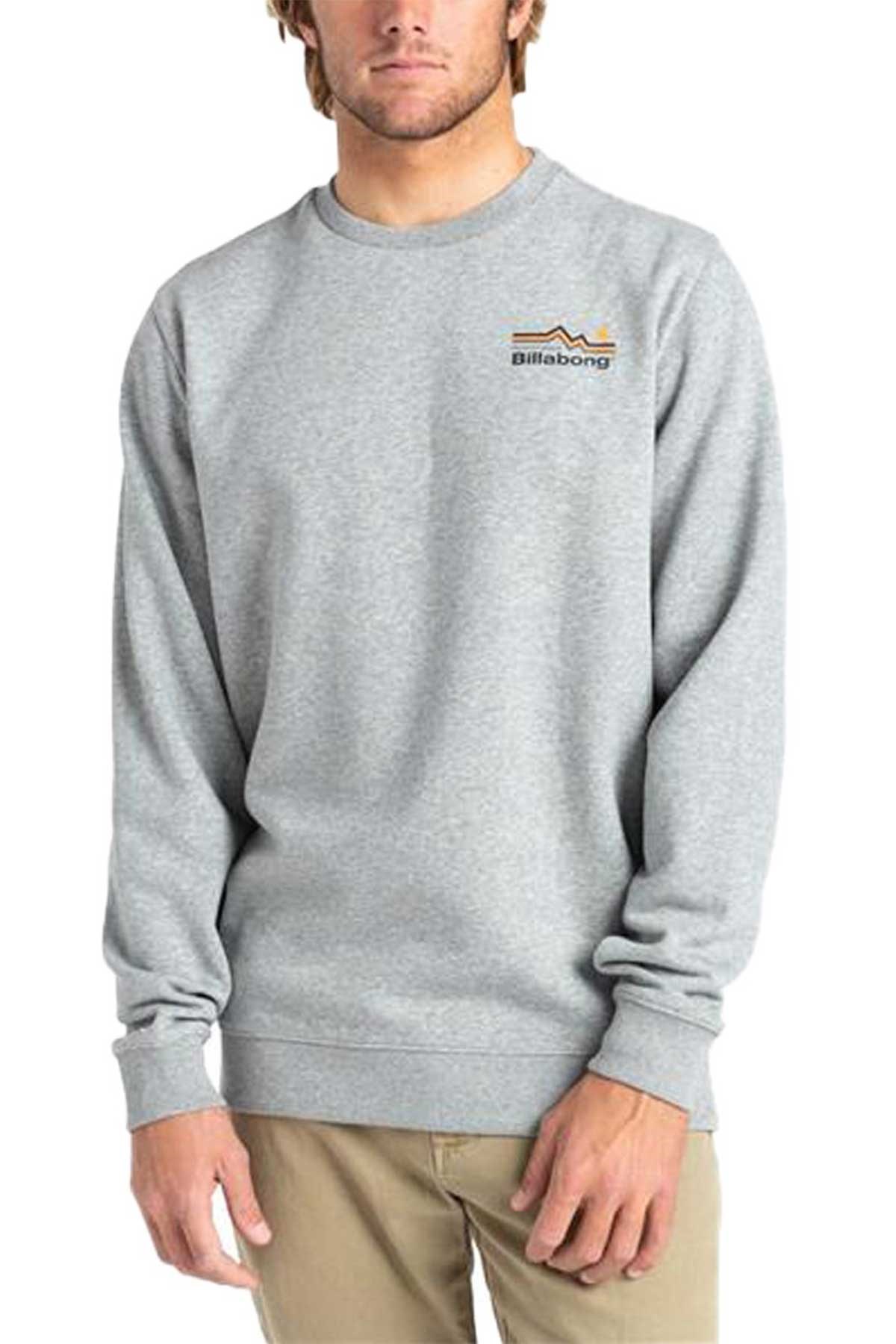Billabong Denver Cr Erkek Sweatshirt Z1CR06-12361 Açık Gri